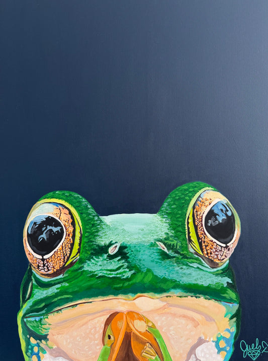 The Prayerful Frog